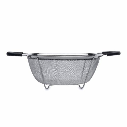 BergHOFF Essentials Stainless Steel Round Mesh Colander Perspective: front
