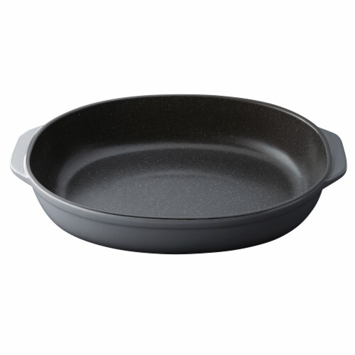 BergHOFF Gem Stoneware Oval Baking Dish Perspective: front