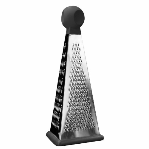 BergHOFF Essentials Stainless Steel 3-Sided Grater Perspective: front