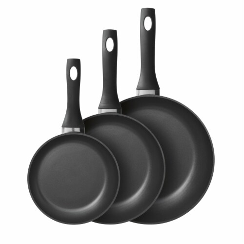 Gibson 7 Piece Carbon Steel Nonstick Pots and Pans Cookware Set with Lids,  Black, 1 Piece - Kroger