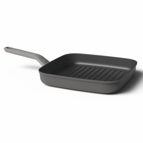 BergHOFF Leo 10-Inch Non-Stick Grill Pan, Grey Perspective: front