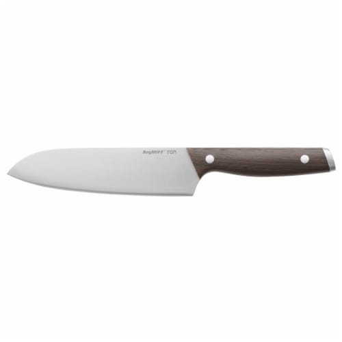 BergHOFF Stainless Steel Santoku Knife Perspective: front