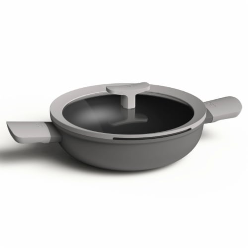 SPT SL-PA400AA 16.5 in. dia. Stainless Steel Wok Frying Pan with