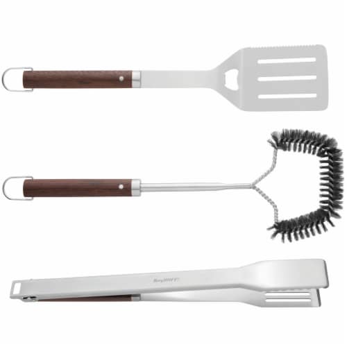 BergHOFF Wood Handled BBQ Set Perspective: front