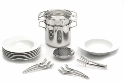 BergHOFF Studio 18/10 Stainless Steel Pasta Set Perspective: front