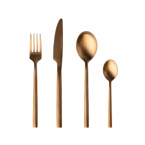 BergHOFF Flatware Set - Gold Plated Perspective: front