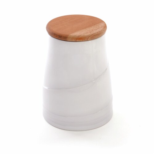 BergHOFF Porcelain Jar With Lid - White Perspective: front