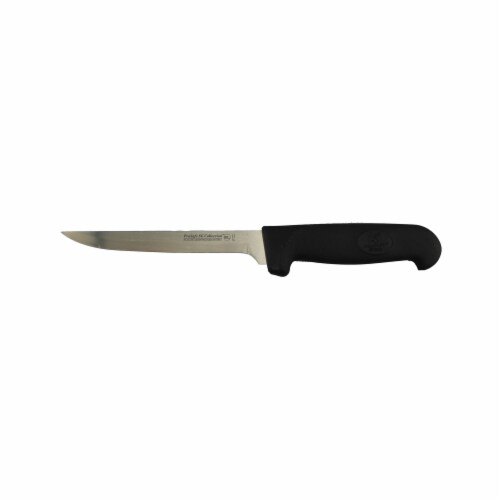 BergHOFF Soft Grip Stainless Steel Narrow Flexible Boning Knife Perspective: front