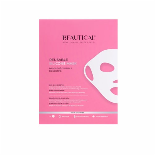 BEAUTICAL Reusable Silicone Mask - face mask, 100% silicone Perspective: front