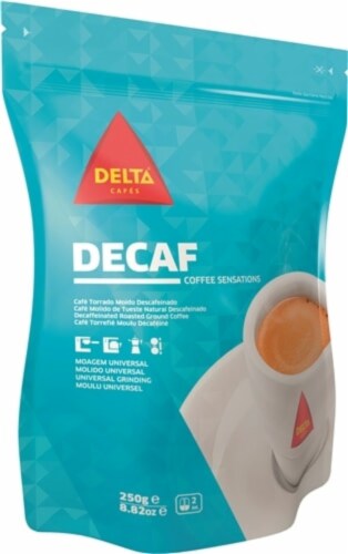 Delta Cafes Decaf Ground Coffee (Pack of 2) Perspective: front