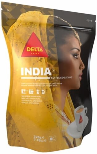 Delta Cafes India Ground Coffee (Pack of 2) Perspective: front
