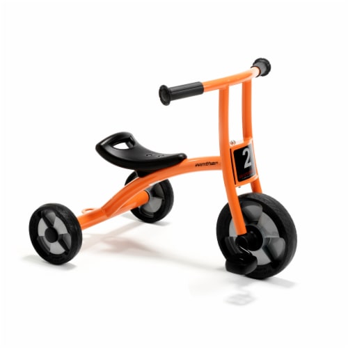 Winther Small Circleline Tricycle - Orange Perspective: front