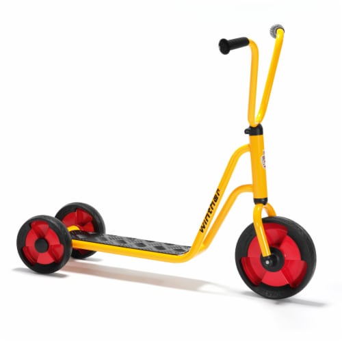 Winther 3 Wheel Scooter - Yellow Perspective: front