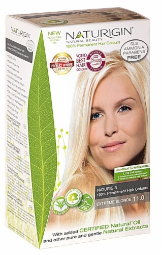 Naturigin  Permanent Hair Color Extreme Blonde 11.0 Perspective: front