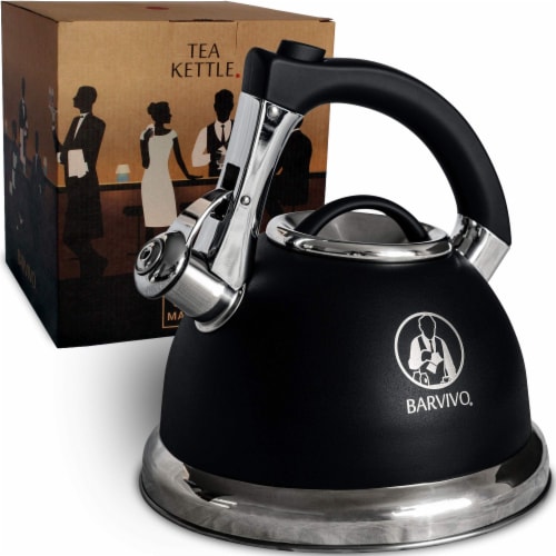 Whistling Tea Kettle Black