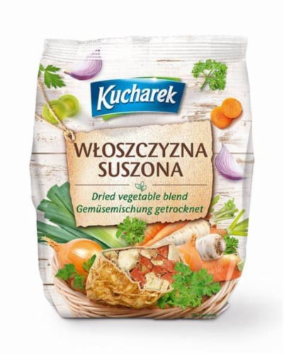 Kucharek Wloszczyzna Suszona Perspective: front