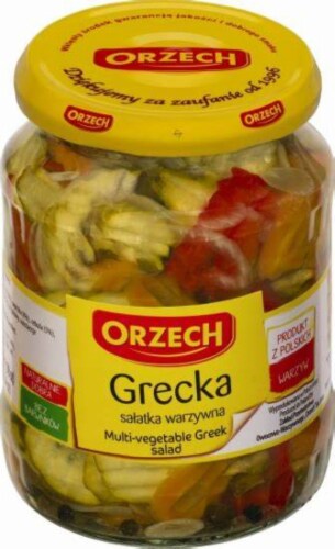 Orzech Greek Vegetable Salad Perspective: front