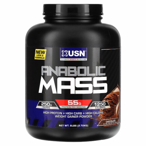 USN Anabolic Mass Chocolate 6 lbs 2.72 kg 6 lb Smith s Food and Drug