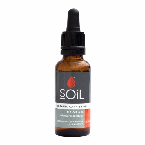SOiL Organic Baobab Oil (Adansonia Digitata)  30ml Perspective: front
