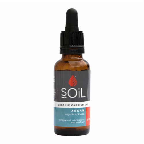 SOiL Organic Argan Oil (Argania Spinosa)  30ml Perspective: front