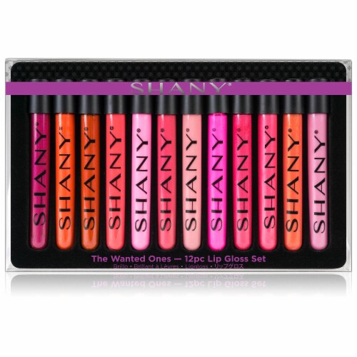 SHANY The Wanted Ones - Multi Colored Lip Gloss Set Perspective: front
