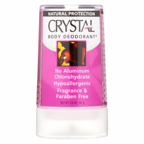 Crystal Body Deodorant Travel Stick - 1.5 oz - Pack of 3 Perspective: front