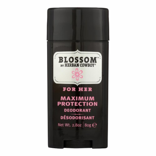 Herban Cowboy Deodorant Blossom Scent - 2.8 oz - Pack of 3 Perspective: front