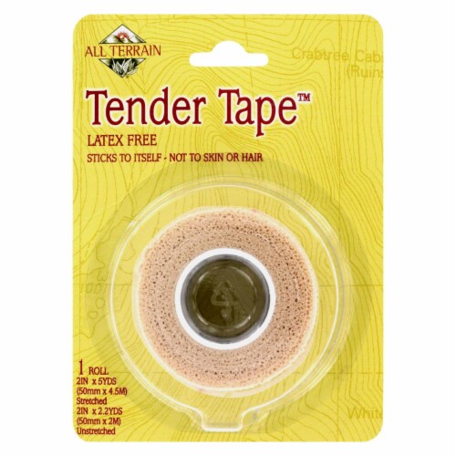 All Terrain - Tender Tape - 2 inches x 5 yards - 1 Roll Perspective: front