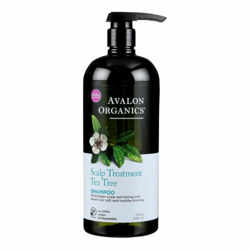 Avalon Shampoo - Organic Tea Tree - 32 oz Perspective: front