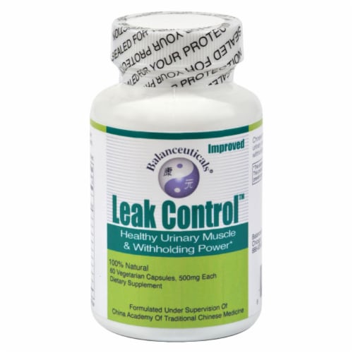 Balanceuticals Leak Control - 60 Capsules Perspective: front