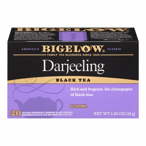Bigelow Tea Darjeeling Black Tea - Case of 6 - 20 Bags Perspective: front