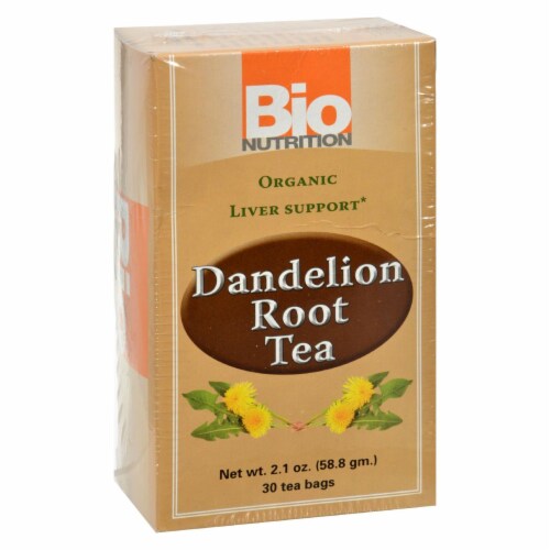 Bio Nutrition - Tea - Dandelion Root - 30 Bags Perspective: front