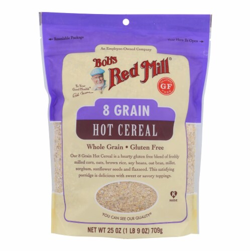 Bob's Red Mill - Cereal 8 Grain Gluten Free - Case of 4-25 OZ Perspective: front