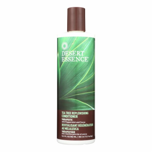 Desert Essence - Tea Tree Replenishing Conditioner Therapeutic - 12.9 fl oz Perspective: front