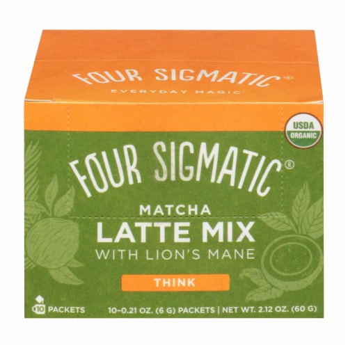 Four Sigmatic - Matcha Latte Mix with Lions Mane - 1 Each 1-10 CT Perspective: front