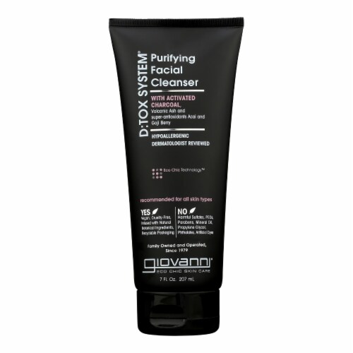 Giovanni D:tox System Purifying Facial Cleanser Step 1 - 7 fl oz Perspective: front