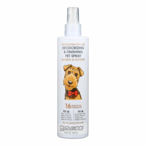Giovanni Hair Care Products - Deodorizing & Finishing Pet Spray - 1 Each 1-10 FZ Perspective: front
