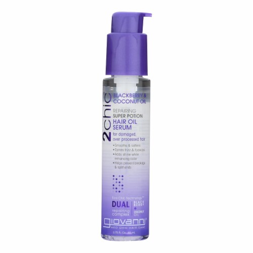 Giovanni Hair Oil Serum 2Chic Repairing Super Potion Blackberry and