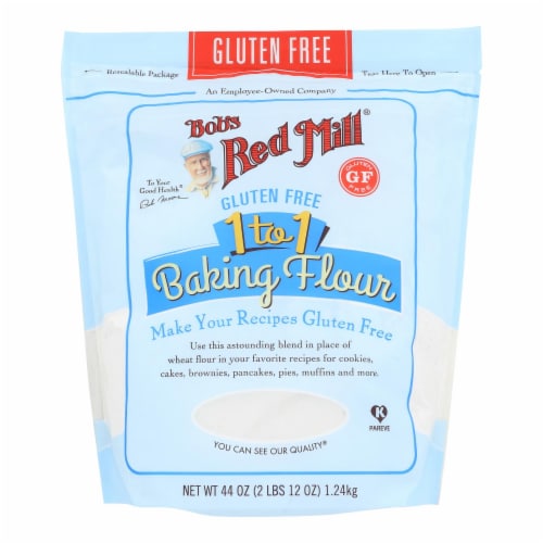 Bob's Red Mill - Baking Flour 1 To 1 - Case of 4-44 oz, Case of 4 - 44