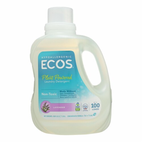 Plant-Powered Lavender Laundry Detergent Sheets - ECOS®