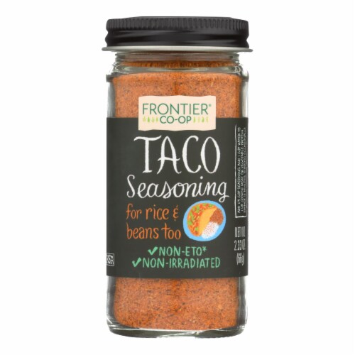 Frontier Herb Taco Seasoning Blend - 2.33 oz - Pack of 3 Perspective: front