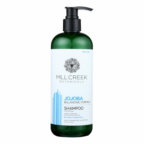 Mill Creek Botanicals Balancing Formula Jojoba Shampoo - 1 Each - 14 FZ - Pack of 3 Perspective: front