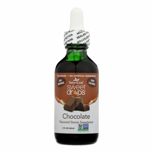 Sweet Leaf Sweet Drops Sweetener Chocolate - 2 fl oz Perspective: front