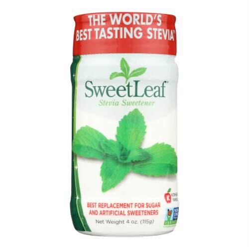 Sweet Leaf Stevia Sweetener - 4 oz - Pack of 3 Perspective: front