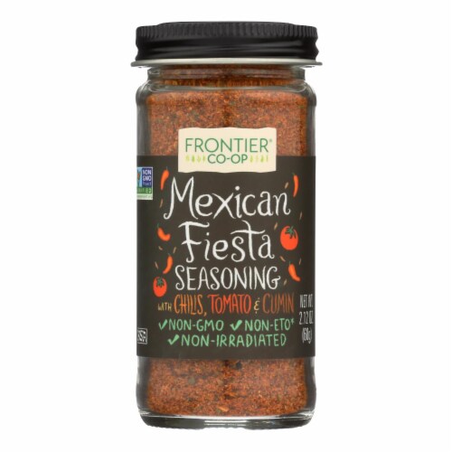 Frontier Herb International Seasoning - Mexican Fiesta - 2.12 oz - Pack of 3 Perspective: front