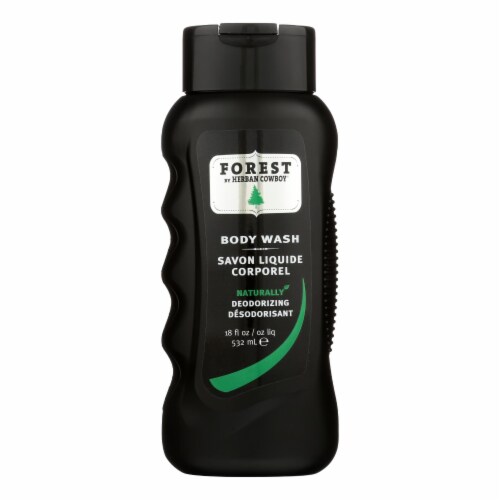 Herban Cowboy Body Wash - Forest - 18 oz Perspective: front
