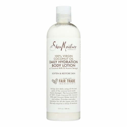 Shea Moisture - Body Lotion Vir Coconut Oil - 1 Each - 13 OZ Perspective: front