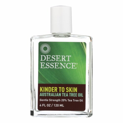 Desert Essence - Kinder to Skin Australian Tea Tree Oil - 4 fl oz - Pack of 3 Perspective: front
