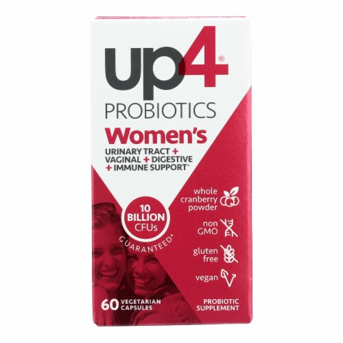 Up4 Probiotics - DDS1 Womens - 60 Vegetarian Capsules Perspective: front