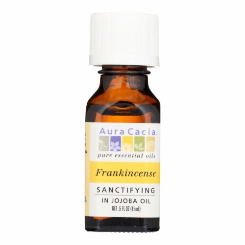 Aura Cacia - Frankincense in Jojoba Oil - .5 oz Perspective: front